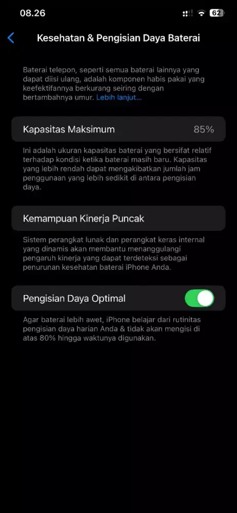 Jual ip 11 promax 256 GB inter bh85%  face id&trutone on,