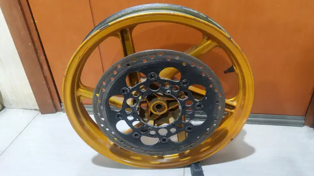 Velg ORI Enkei GRIMECA Depan Disc Kiri – No Peang No Retak