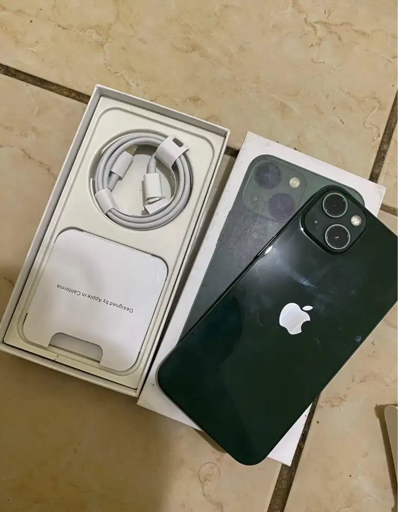 Iphone 13 128gb ibox fullset oem warna ijo