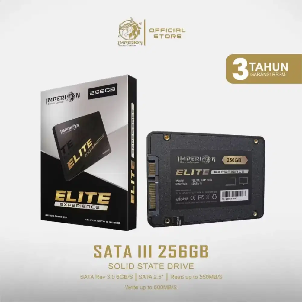 SSD SATA 256GB New