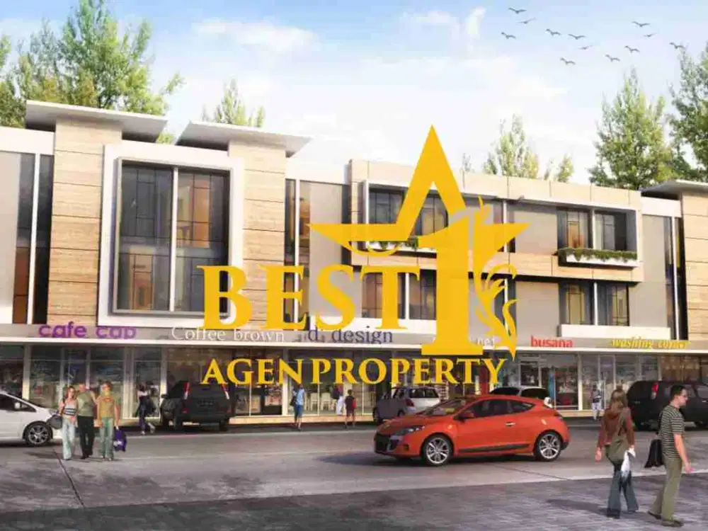 Murah!! Ruko baru 3 lantai Ready Stock di Buah Batu, Bandung