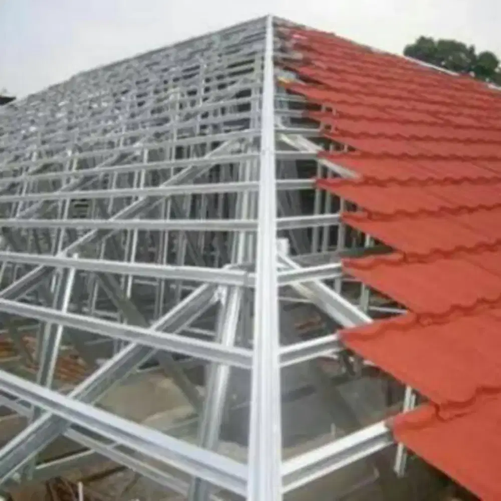 Tukang pasang baja ringan plafon pvc dan renovasi atap