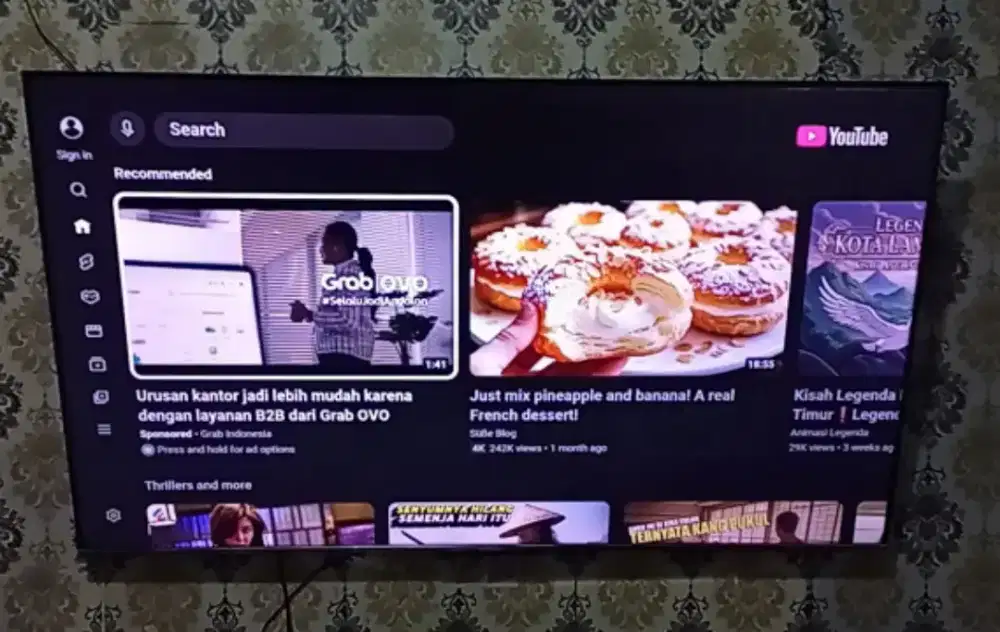 Tv smart 65 inch tcl