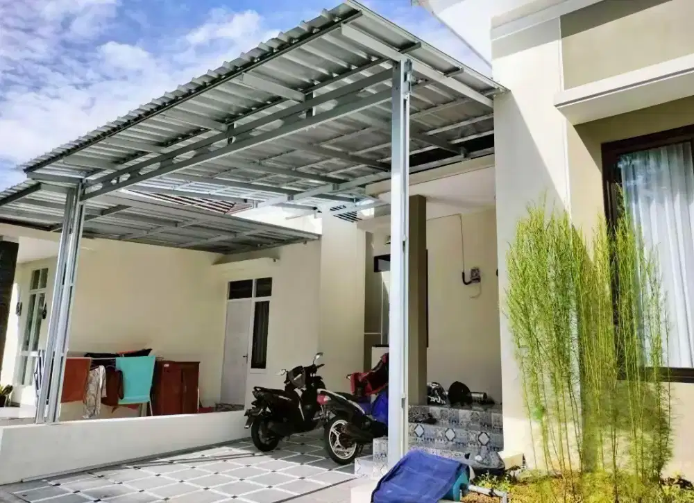 Kanopi dan garasi  baja ringan