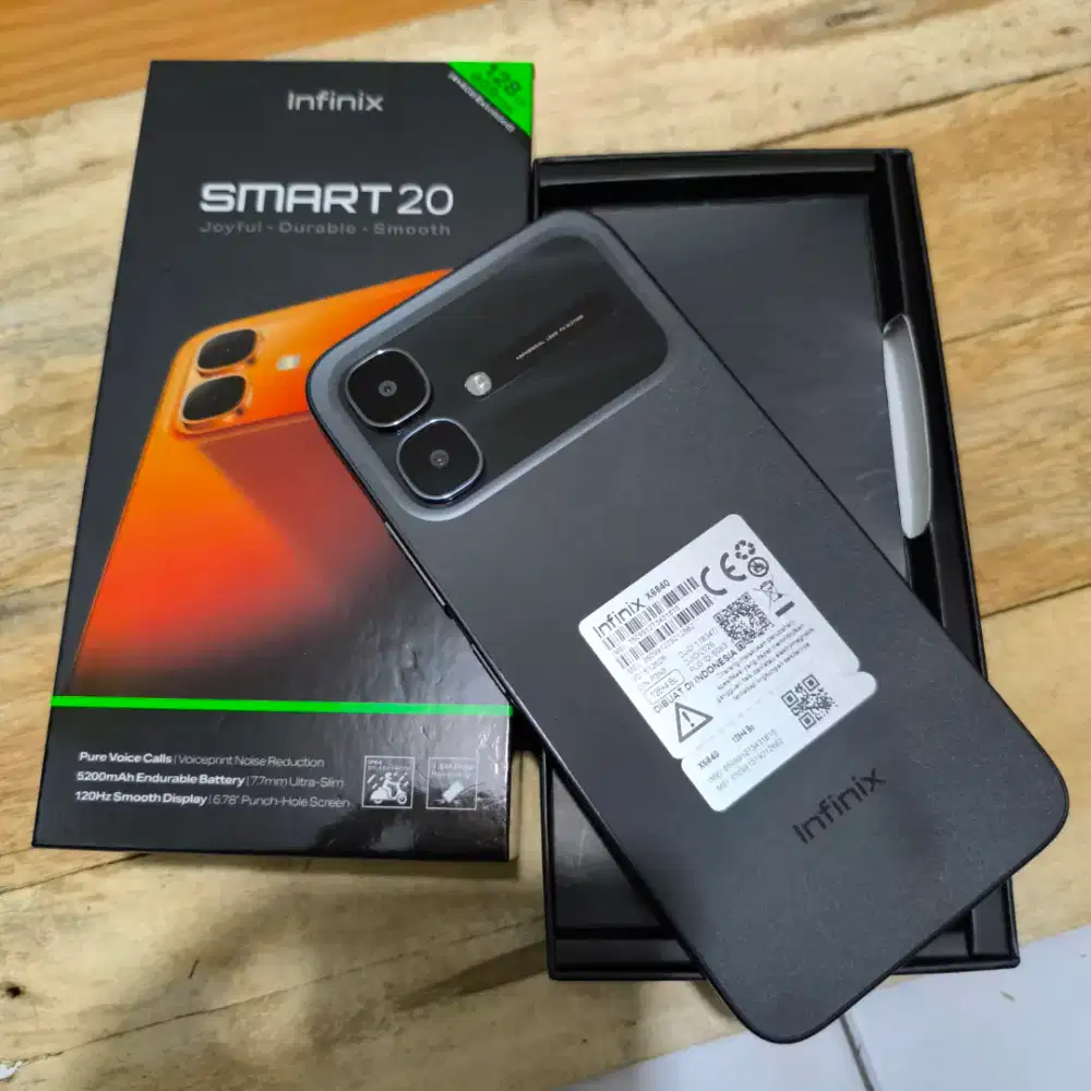 Infinix Smart 20 4/128gb 1 minggu pakai