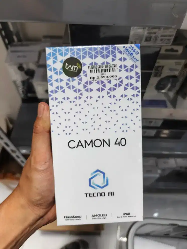 TECNO CAMON 40 8/256GB | ATLANTIS DAHSYAT