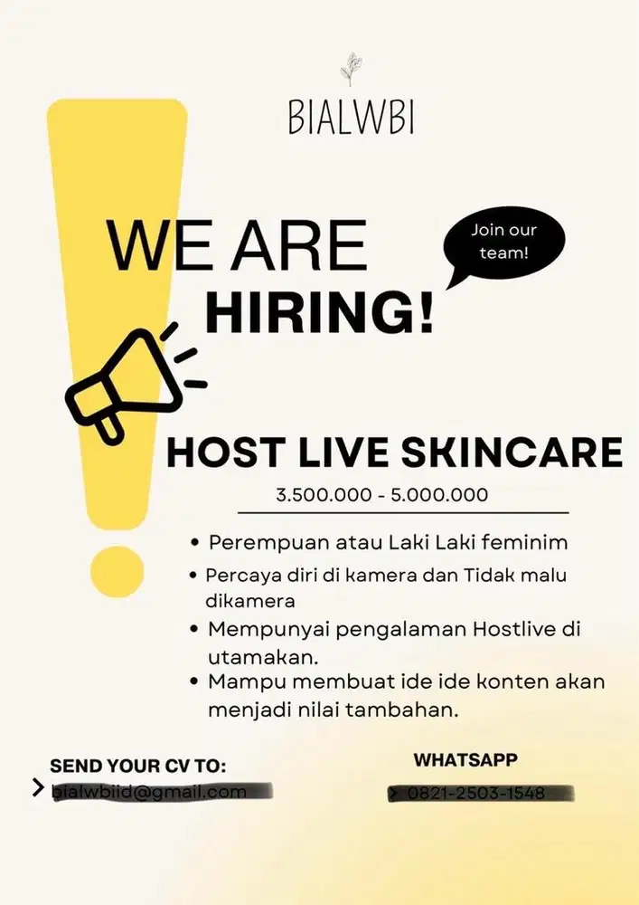 HOST LIVE SKINCARE