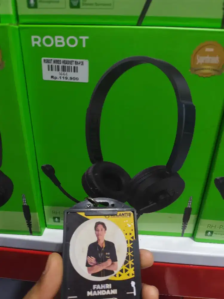 HEADPHONE ROBOT WIRER RH-P28