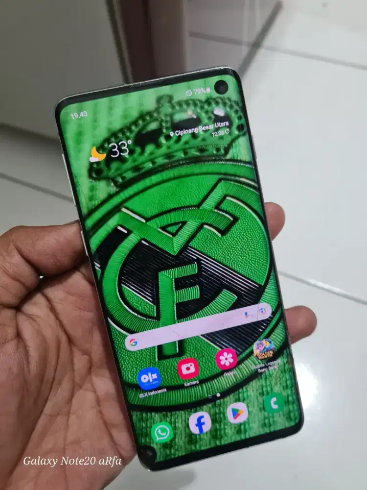 Samsung s10 sein ram 8/128 Hp ajah