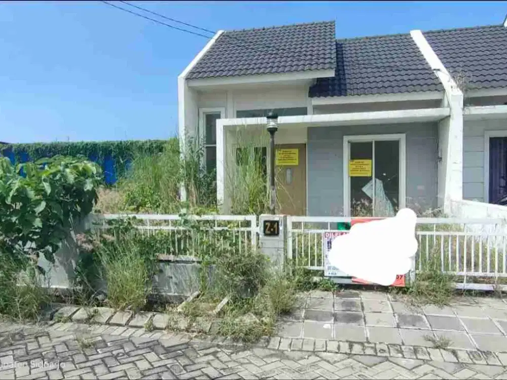 Dijual via lelang rumah di Heaven land park candi Sidoarjo
