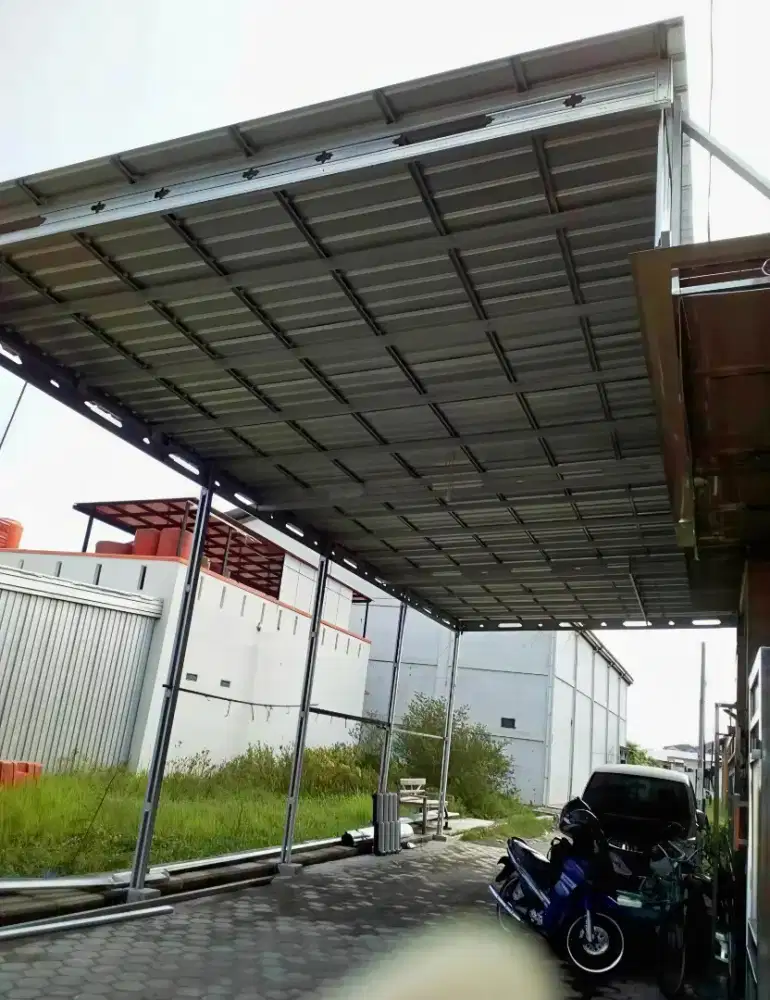 Jasa pasang kanopi baja ringan