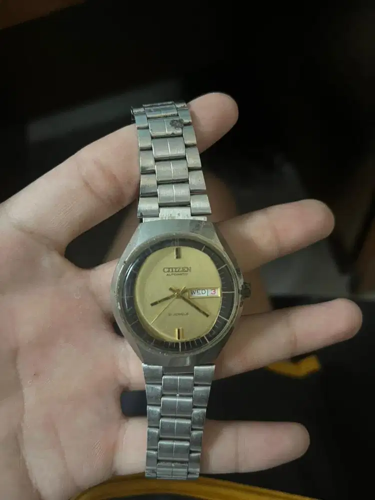 JAM TANGAN SEIKO CITIZEN AUTOMATIC 21 WEELS