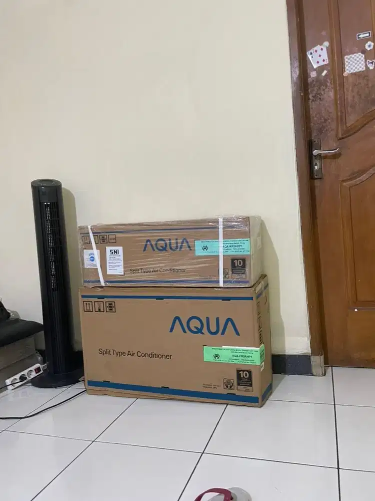 ac aqua 1/2 pk baru