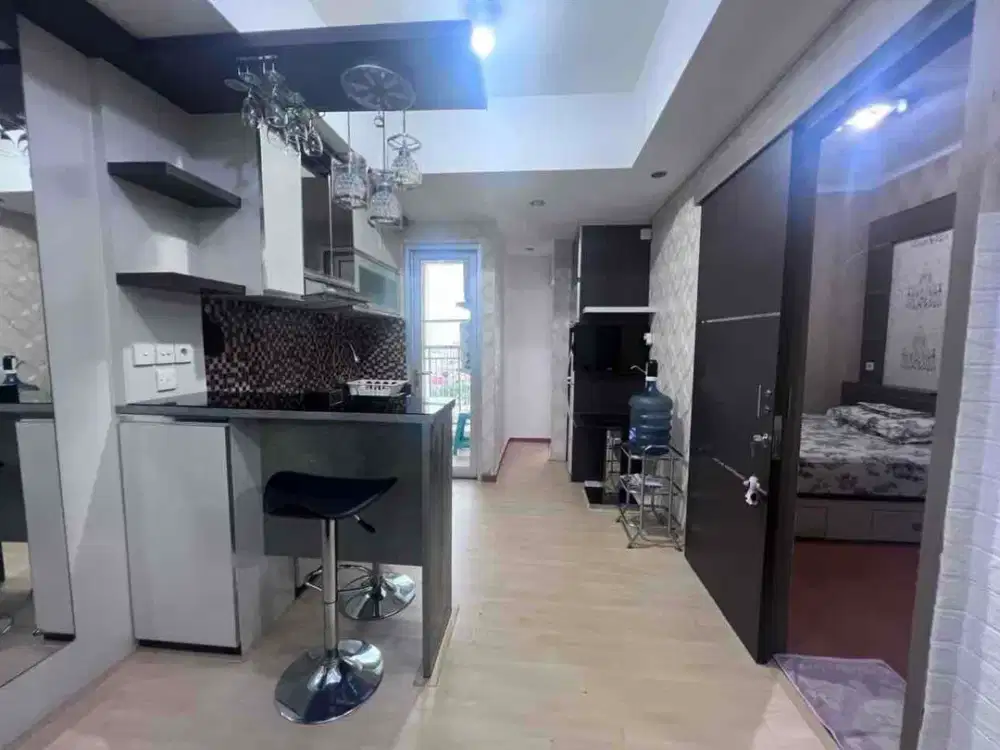 Apartemen Green Lake 2 Bedroom View ke Ancol Furnish Siap Huni di Sunter Jakarta Utara