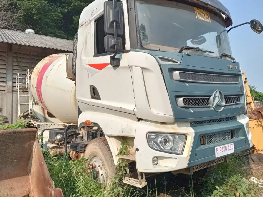 JUAL TRUCK 2023 MIXER / MOLEN SANY 8 KIBIK DAN 10 KIBIK