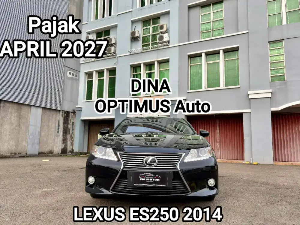 LEXUS ES250 2014 AT 2.5, KM 65Ribuan, Pajak APRL 2027