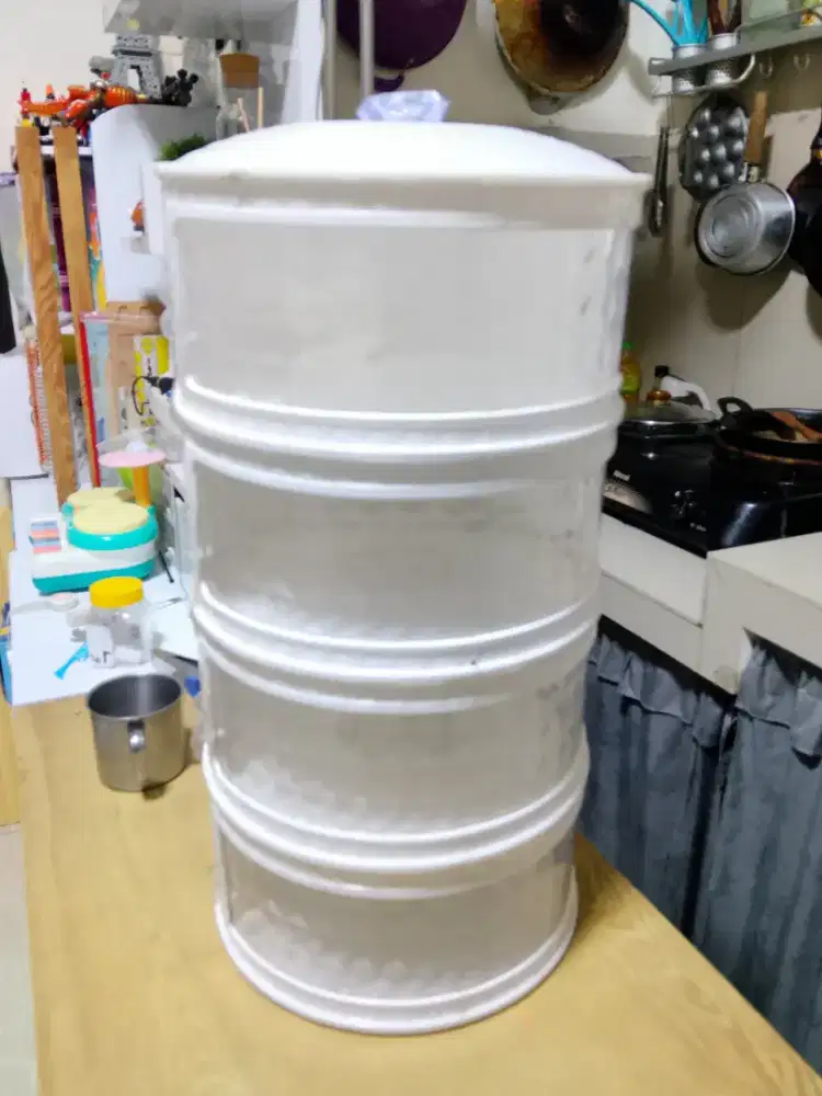 Rak Makanan Tudung Saji 4 Tingkat Preloved