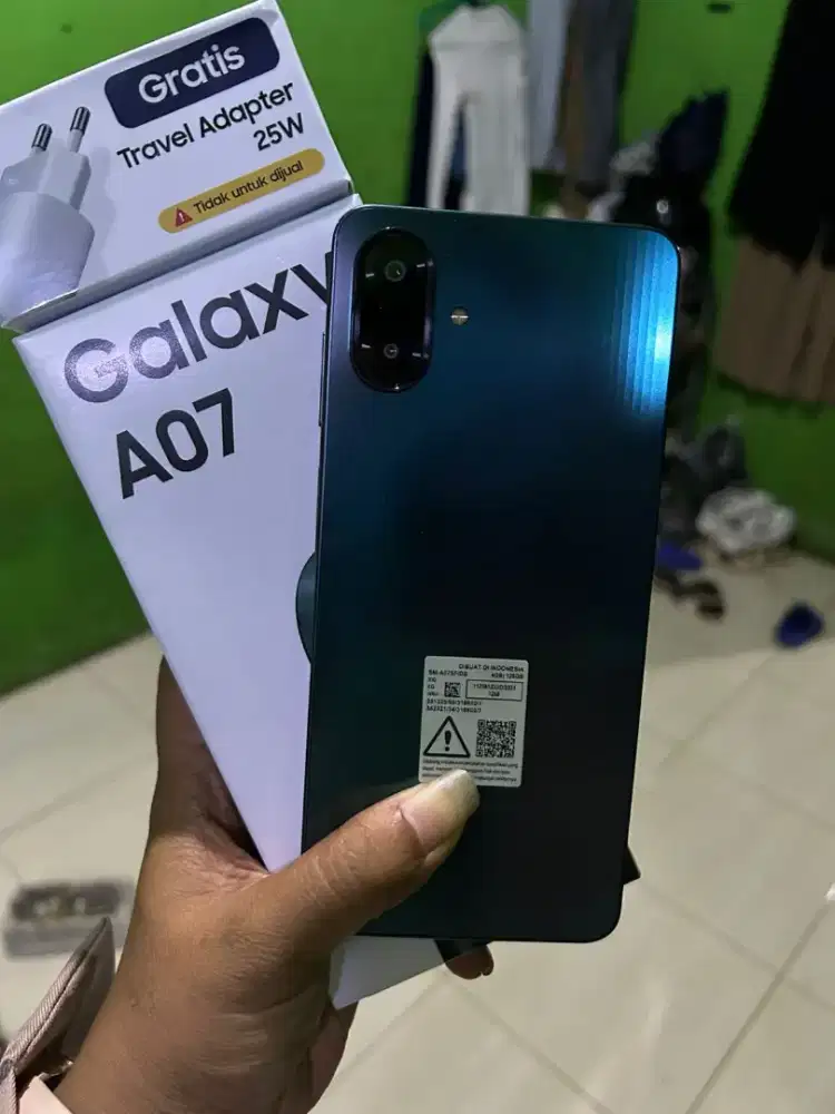 Samsung A07 4/128 Like new grnsi panjang