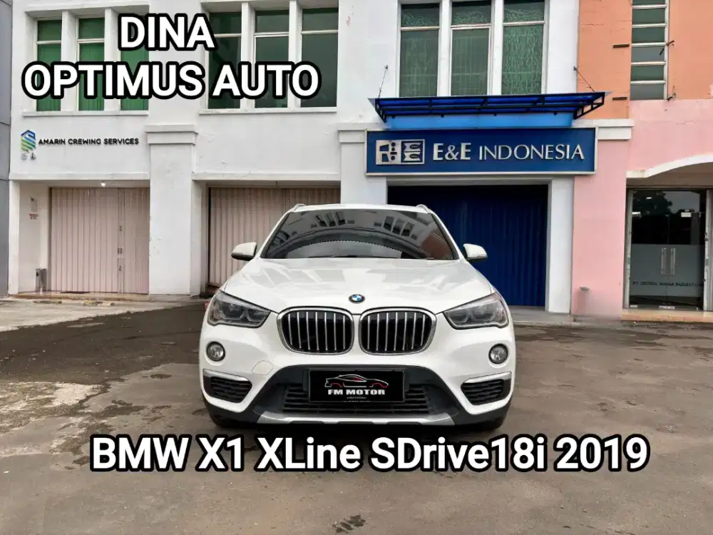 BMW X1 XLine F48 SDrive18i 2019 AT 1.5, Odo 40Ribu, Pajak Panjang