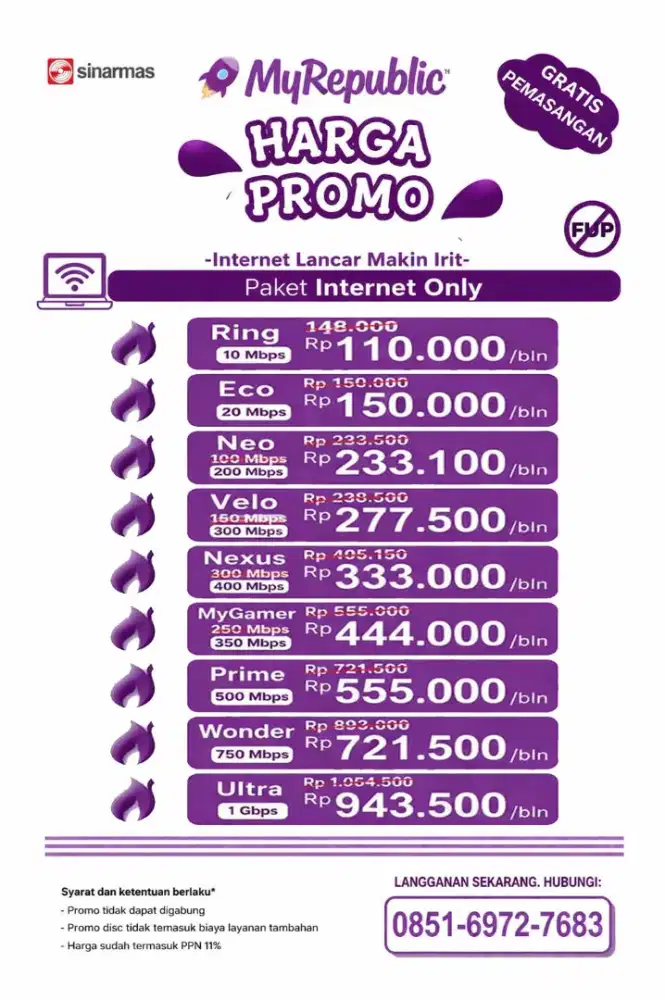 PROMO TERBATAS WIFI TERBAIK MURAH DAN CEPAT