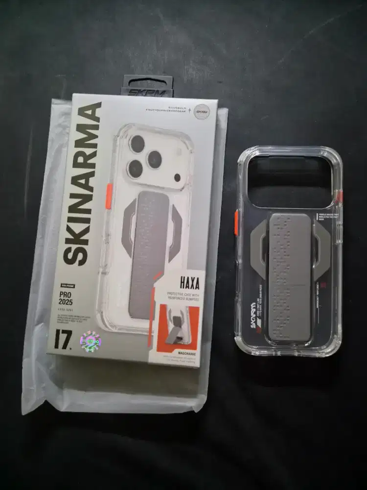 Case Iphone 17 Pro Skinarma HAXA Clear Pemakaian Pribadi