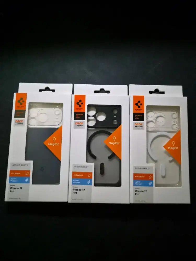 Bundle Case Iphone 17 Pro SPIGEN (Ultra Hybrid T & Ultra Hybrid)