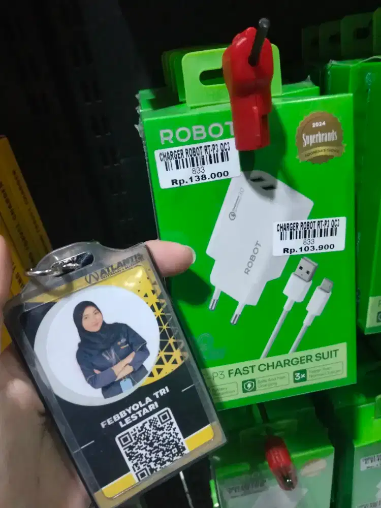 CHARGER ROBOT' ATLANTIS DAHSYAT