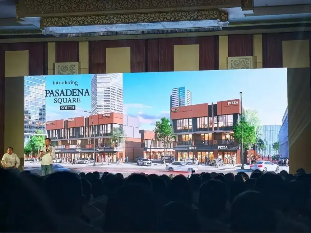 RUKO DEPAN TAMAN RASA GADING SERPONG RUKO PASADENA SQUARE SOUTH