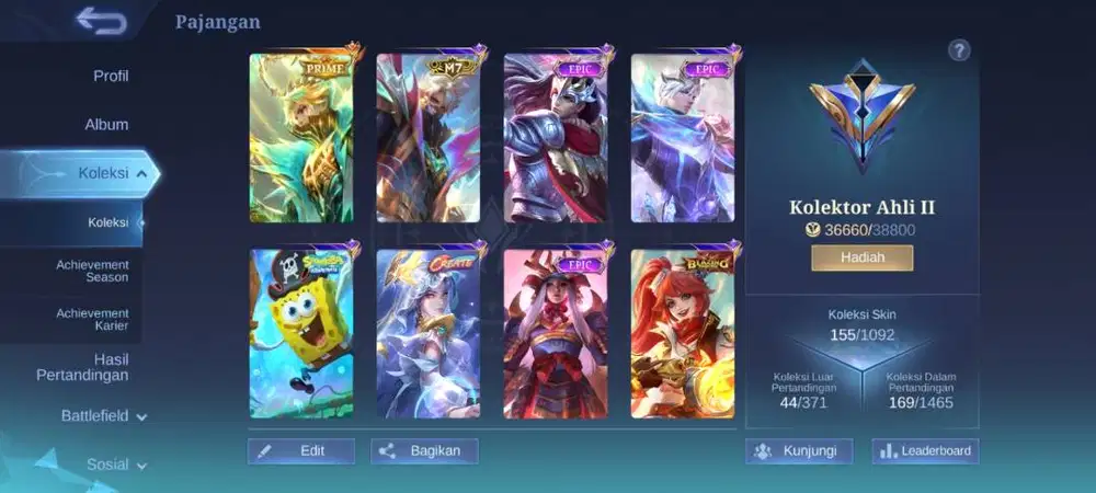 Akun mobile legends
