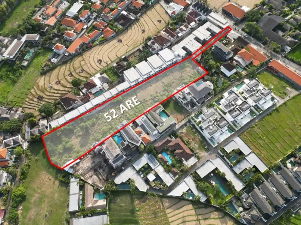 LAND PRIME AND STRATEGIC LOCATION CLOSED LIGA TENIS AT UMALAS KEROBOKAN