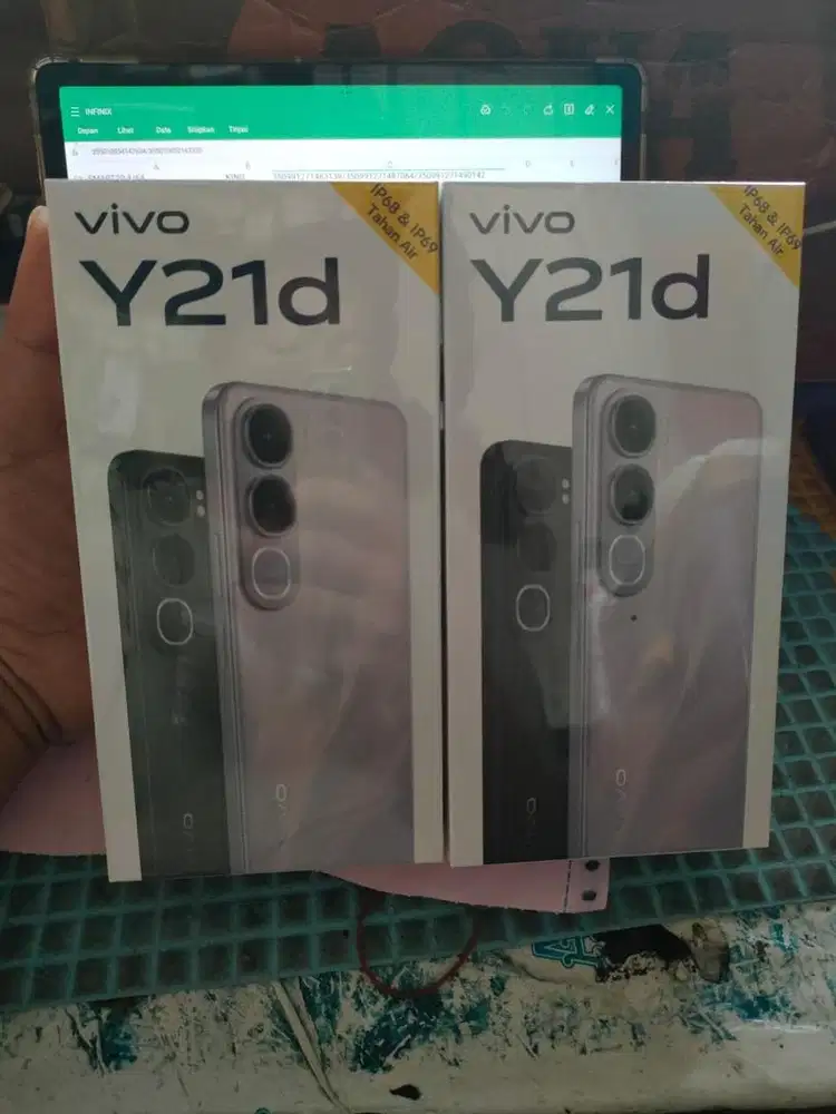 VIVO Y21D RAM 6/256GB GARANSI SETAHUN