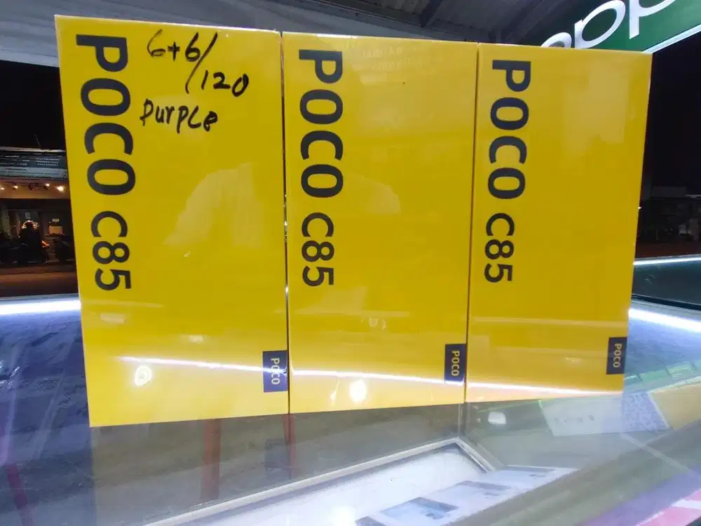 POCO C85 RAM 8+8/256GB GARANSI RESMI SETAHUN