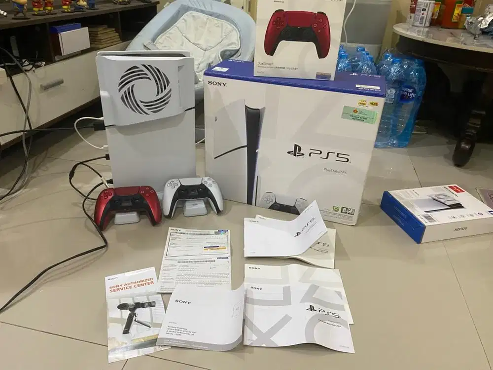 PlayStation 5 Slim 1TB Fullset + 2 Controller Ori Mulus