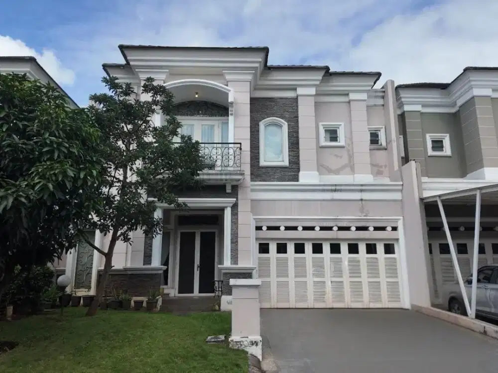 Rumah Lebar 12 Cluster Emerald Pondok Hijau Golf Gading Serpong, Tangerang