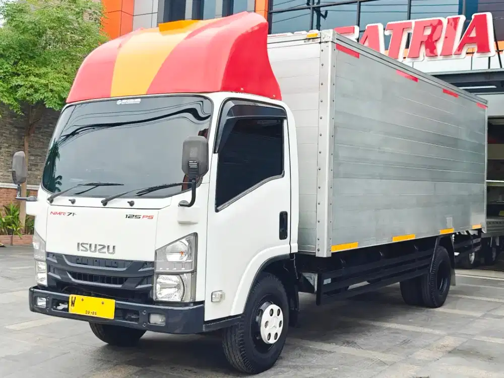 Elf Giga 2021 NMR 71 Long Ful Box Aluminium Ban Double 6Roda Truk 2019