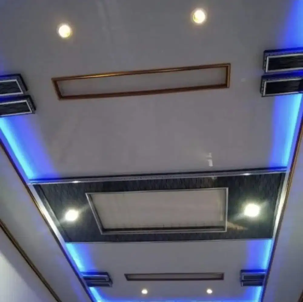 Plafon pvc, interior dan baja ringan