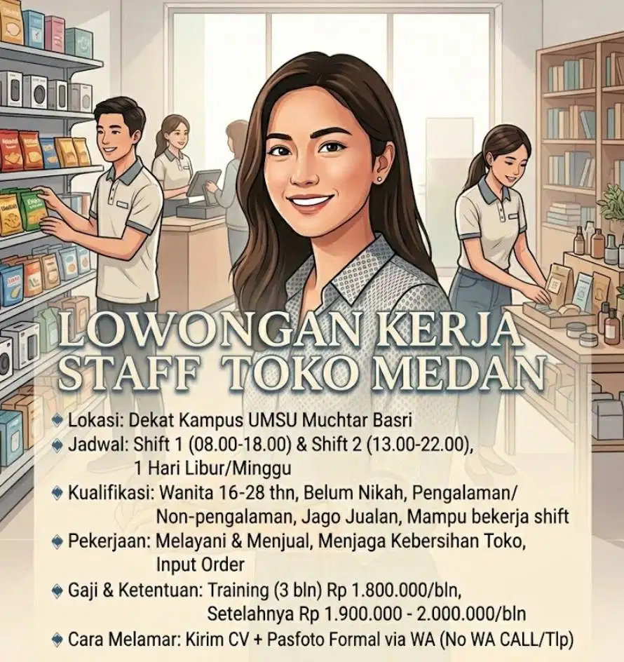 Lowongan Karyawan Toko