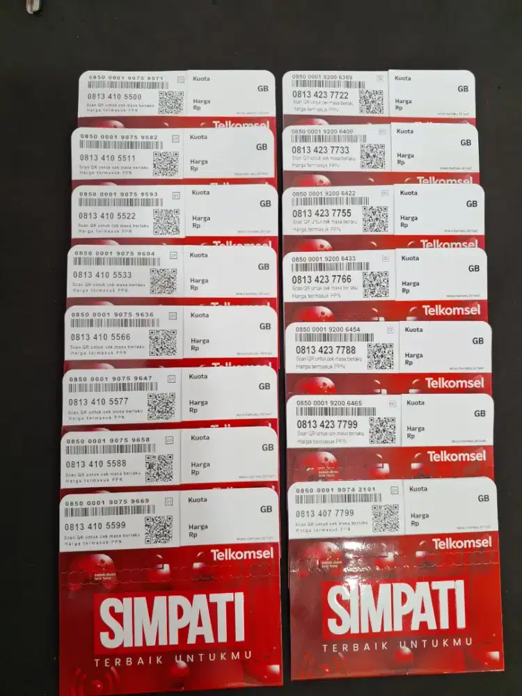 11 angka simpati nomor cantik