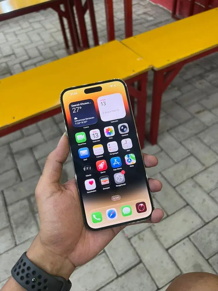 Iphone 14 promax 128gb ibox gold