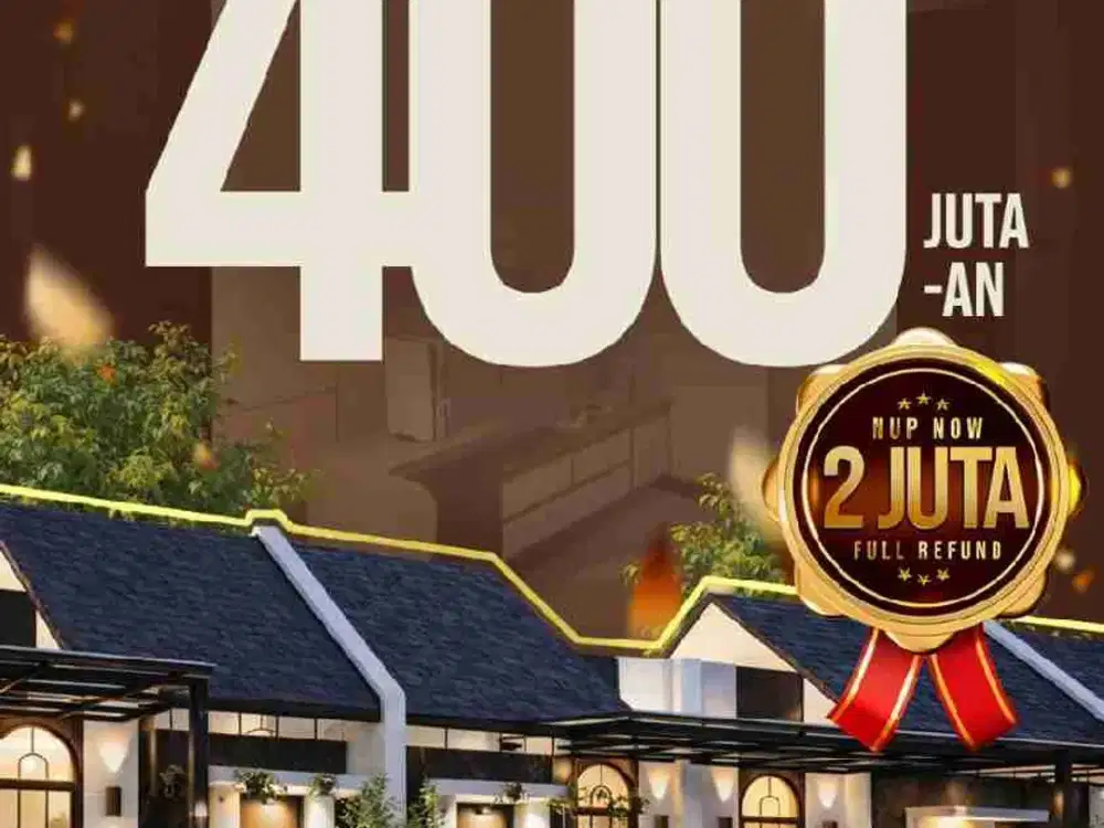 RUMAH MURAH 400JT AN THE OSO TAMBAK OSO WARU SIDOARJO