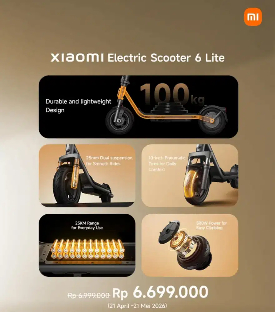 SCOOTER XIAOMI FREE GIFT