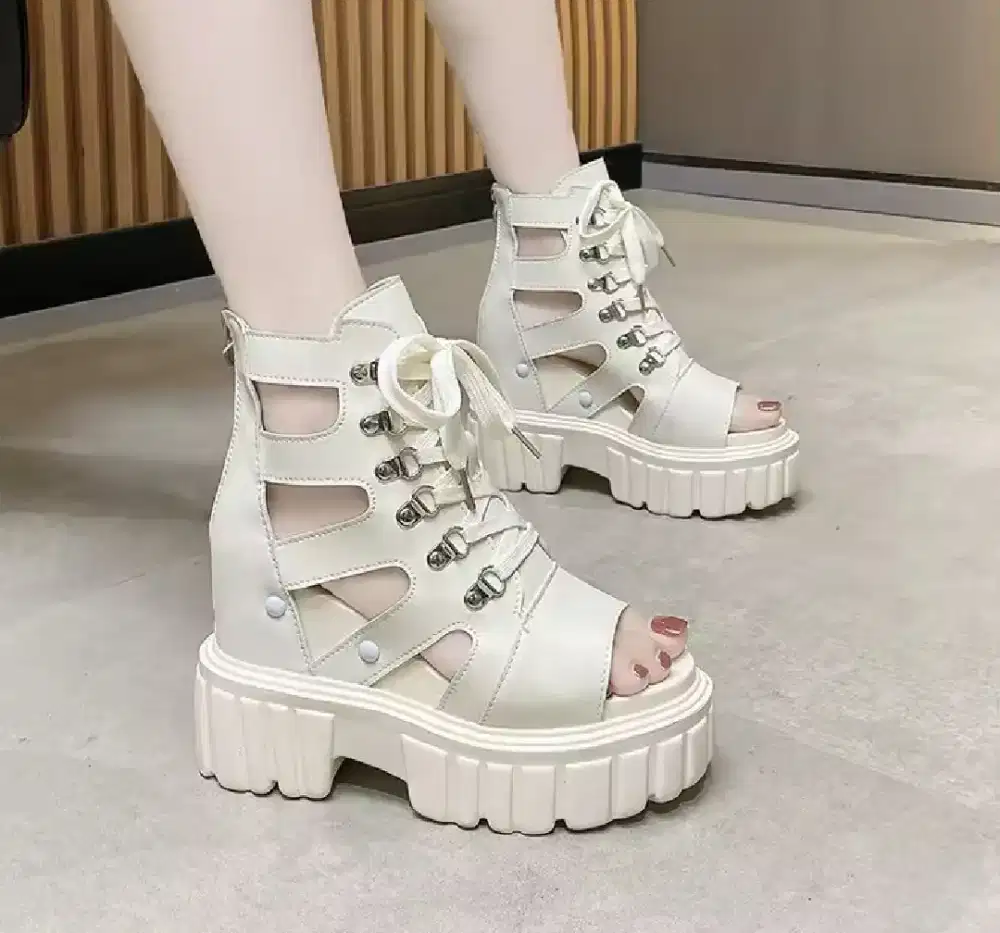 Sepatu pinkey sepatu Hak Tinggi ,sandal wges wanita Size 39 insol 24,5