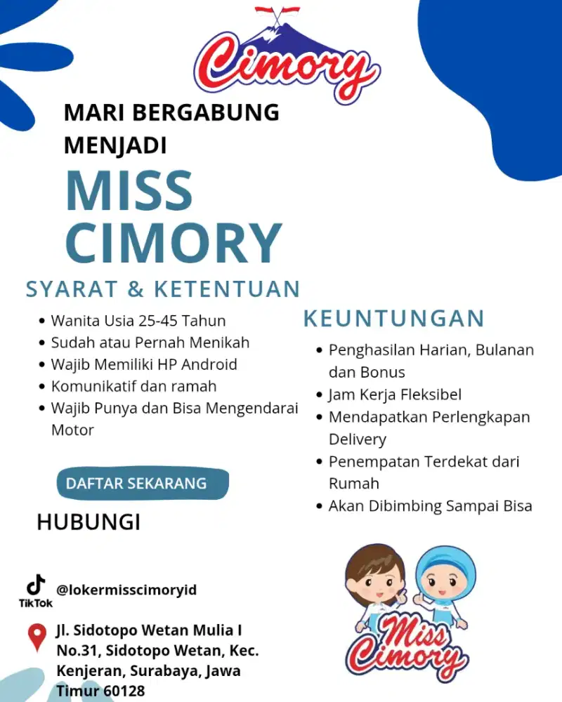 Mari Bergabung Menjadi Miss Cimory