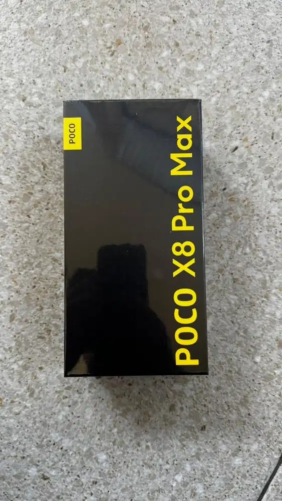 Poco X8 promax 12/512 hitam