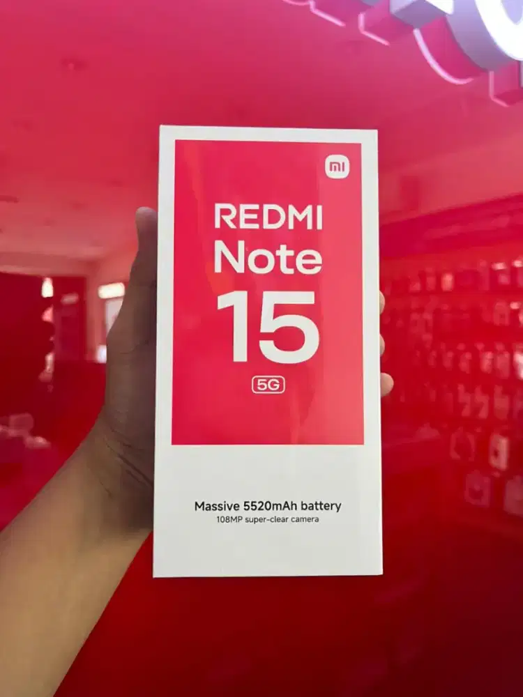 KREDIT 0% CUKUP KTP - REDMI NOTE 15 ⁵G 8/256GB
