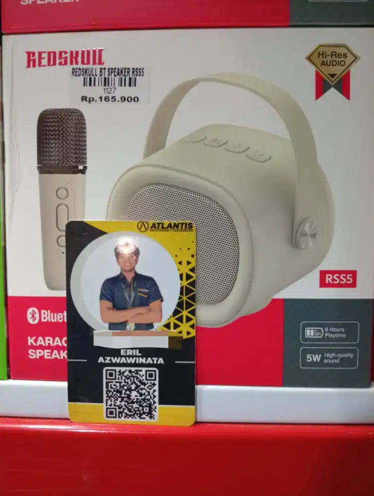 REDSKULL BT SPEAKER RSS5 l ATLANTIS DAHSYAT