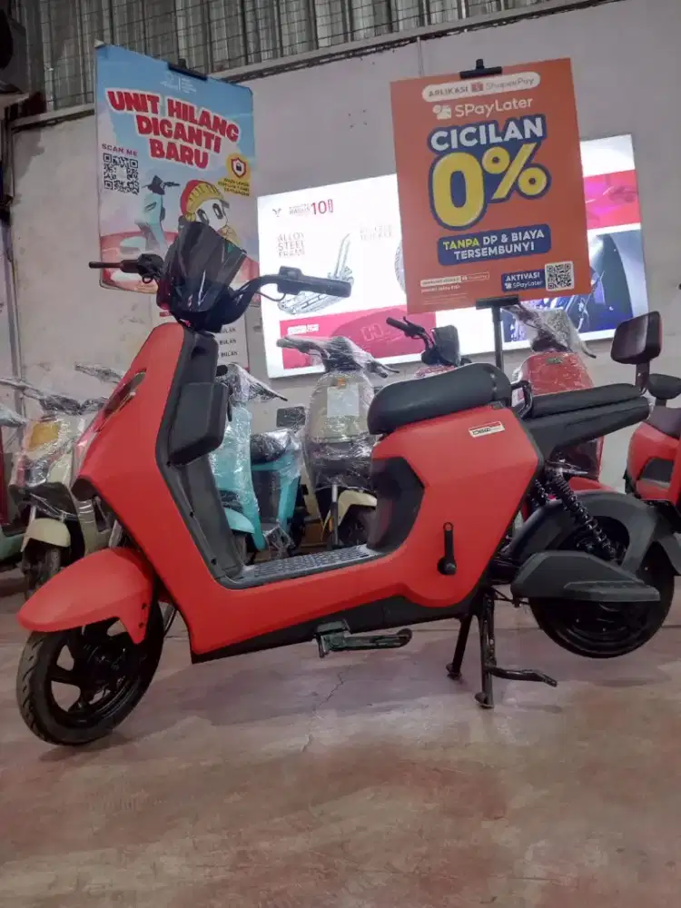 JUAL SEPEDA LISTRIK D75 CASH/CREDIT