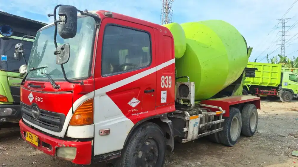 Hino Lohan FM 260 TI  Mixer 7- 8 kubik Tronton 6×4 Ors Bio Solar Turbo