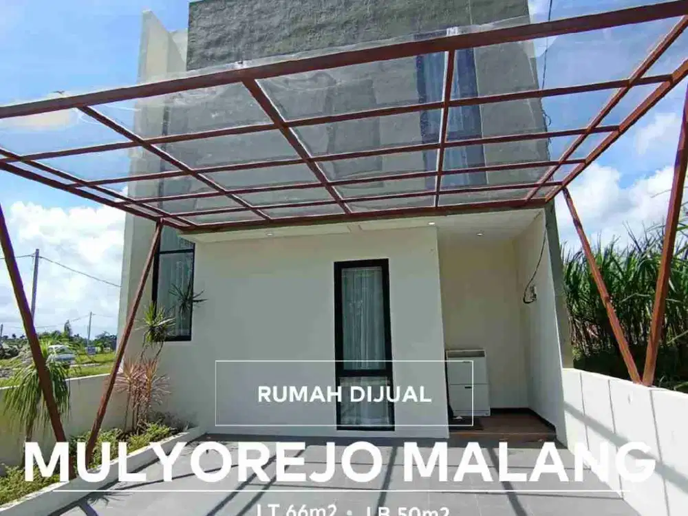 Rumah 2 Lantai Hanya 10 Menit ke Cybermall Dieng, Malang City Point