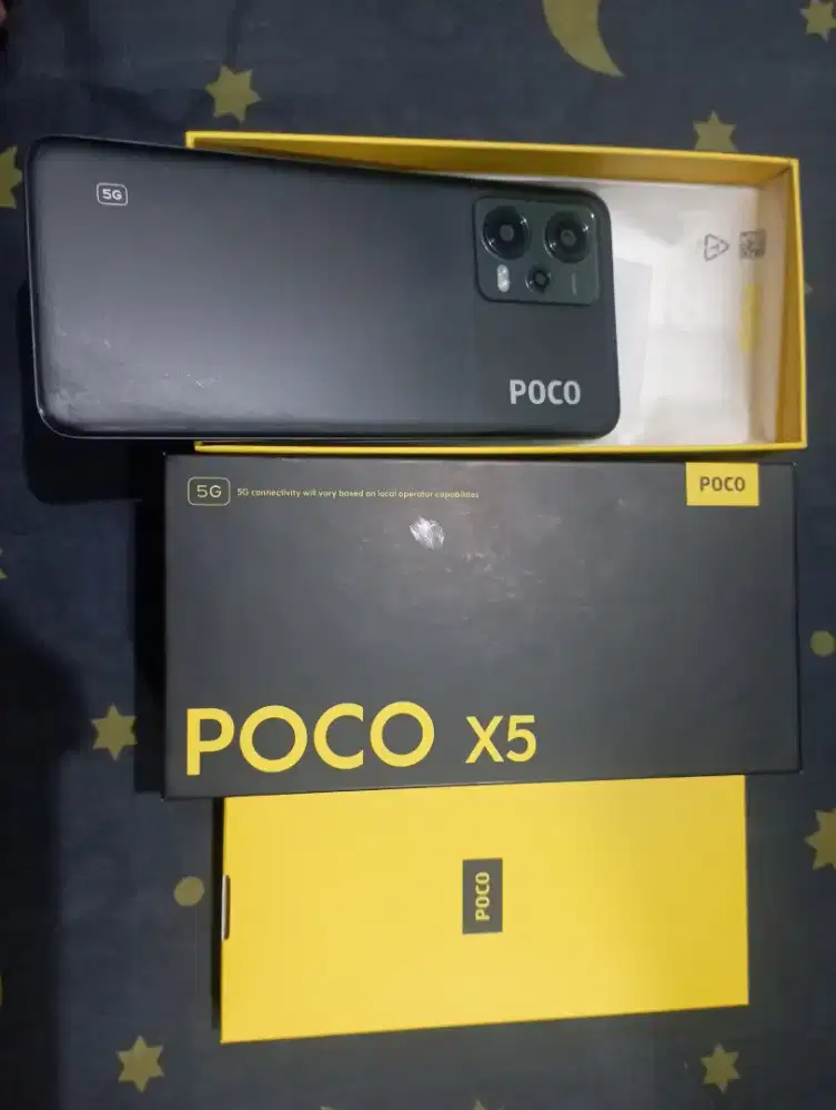Hp poco X5 5G Ram 6/128 Fullset